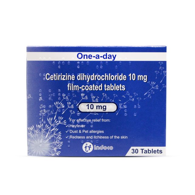 Cetirizine Antihistamine Tablets