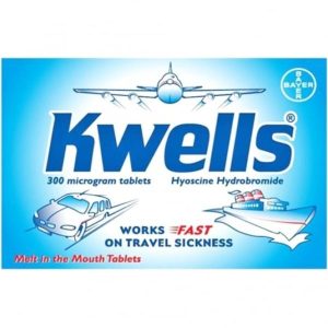 Kwells travel sickness tablets