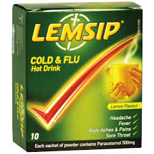 Lemsip Cold & Flu Lemon Flavour Sachets 1 Pack