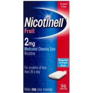 Nicotinell Fruit Chewing Gum, regular