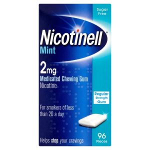 Nicotinell Mint Chewing Gum, regular