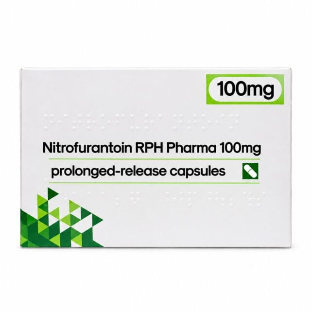 Nitrofurantoin 100mg MR Capsules for Urinary Tract Infection