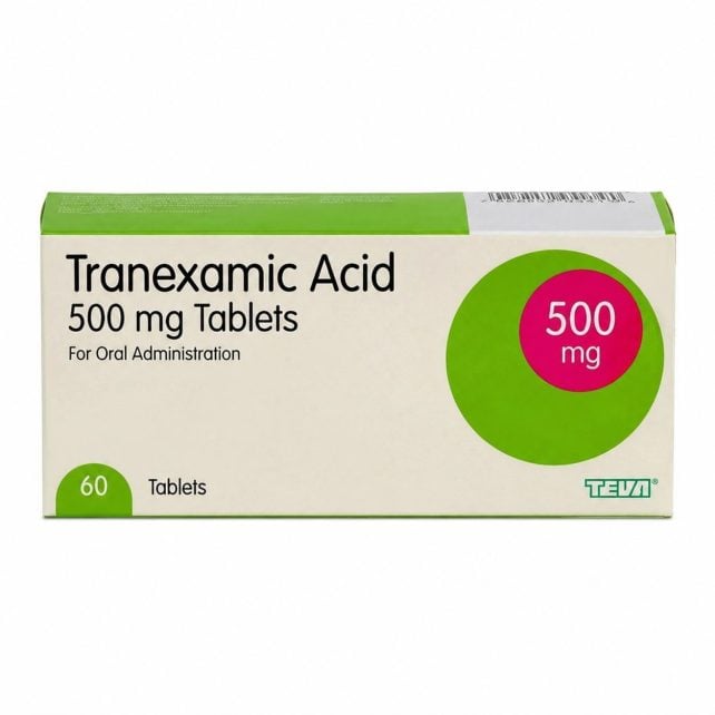 Tranexamic Acid 500 mg Tablets for Heavy Periods