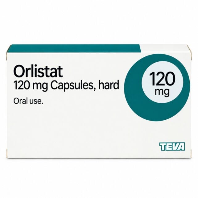 Orlistat 120 mg Capsules for Weight Loss
